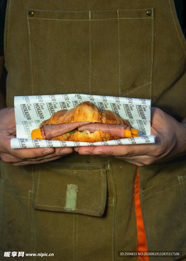 手中美味的特色烘焙食品