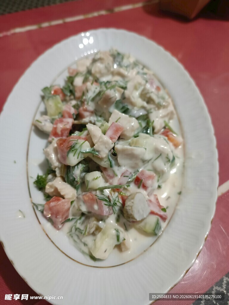 美味海鲜沙拉