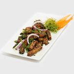 香煎牛肉配时蔬