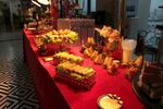 丰盛自助餐美食展示