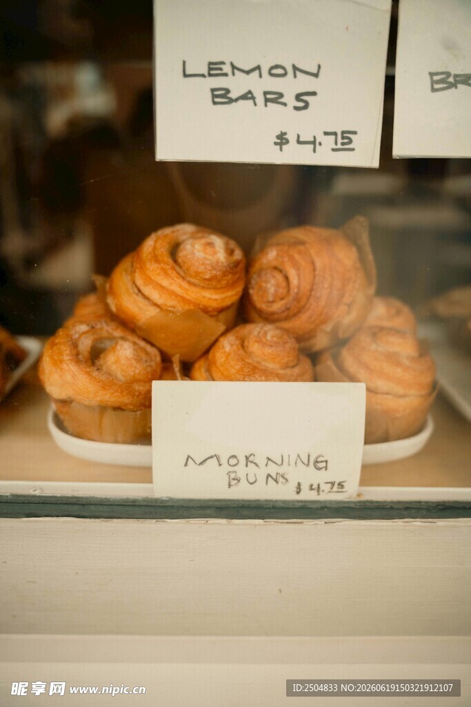 美味烘焙面包展示