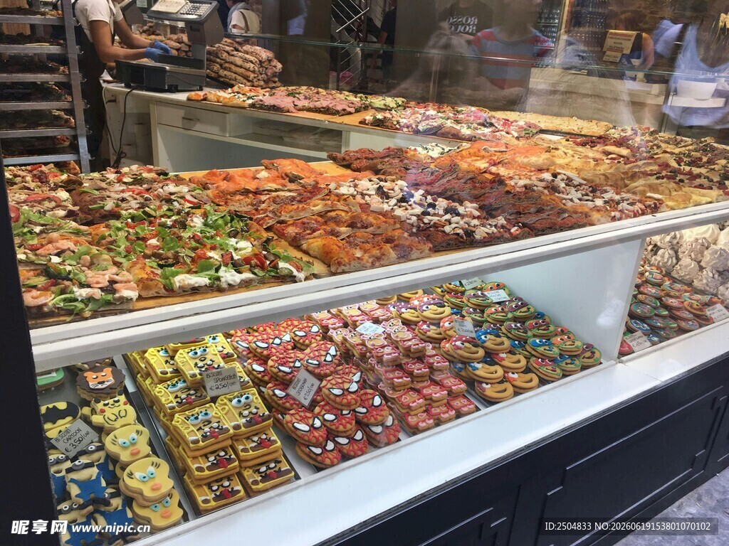 多彩糖果陈列展示