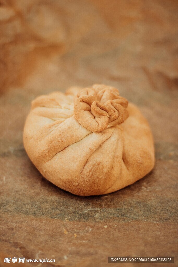 美味手工包子特写