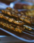美味烤肉串诱人呈现