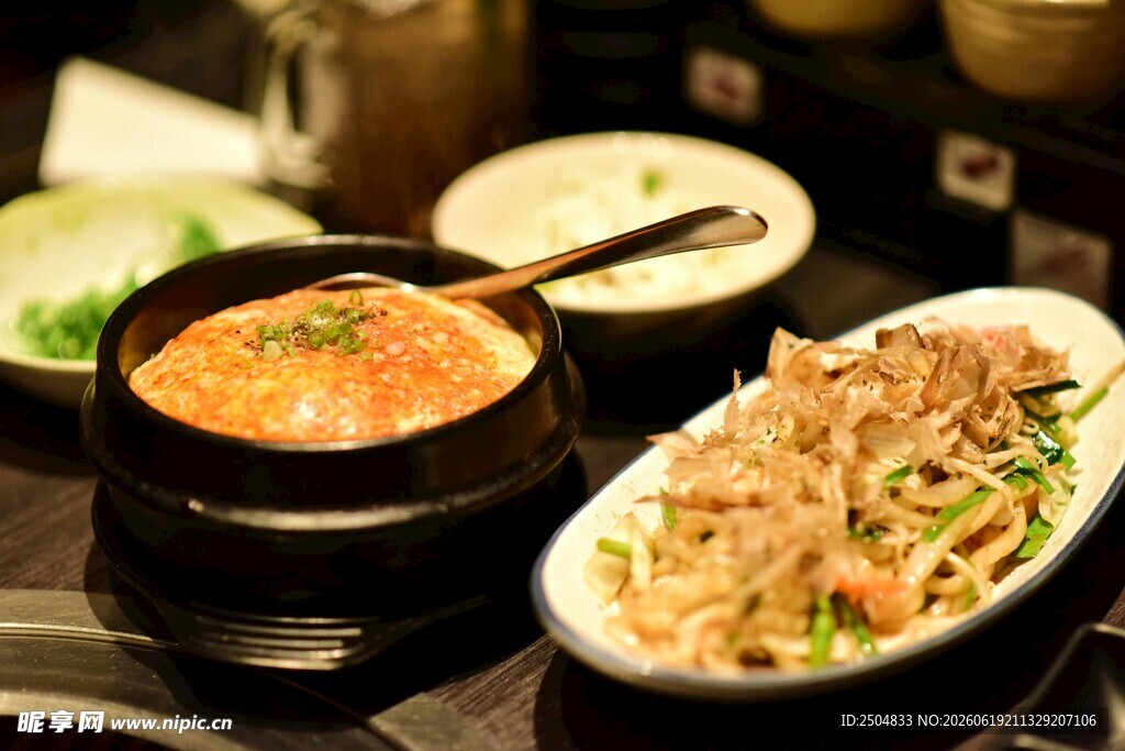 韩式美味料理拼盘