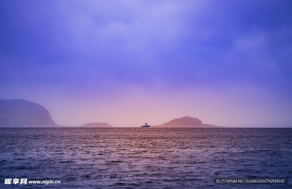 海上日出美景