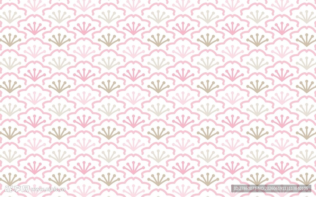樱花纹背景