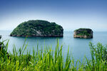 海上绿岛风光