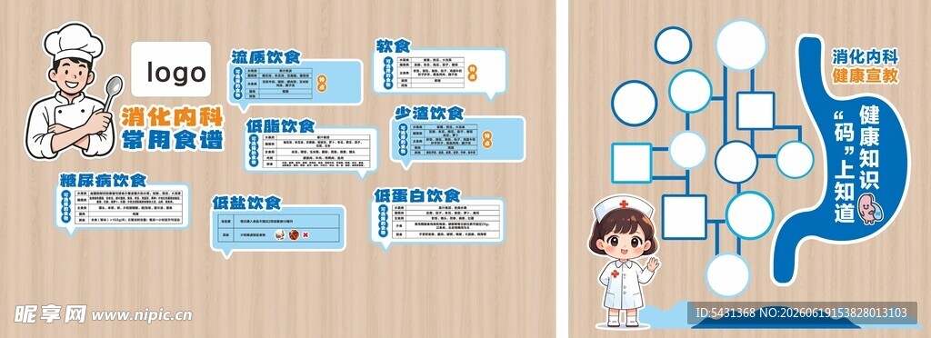 儿童肠胃健康知识科普图 文化墙