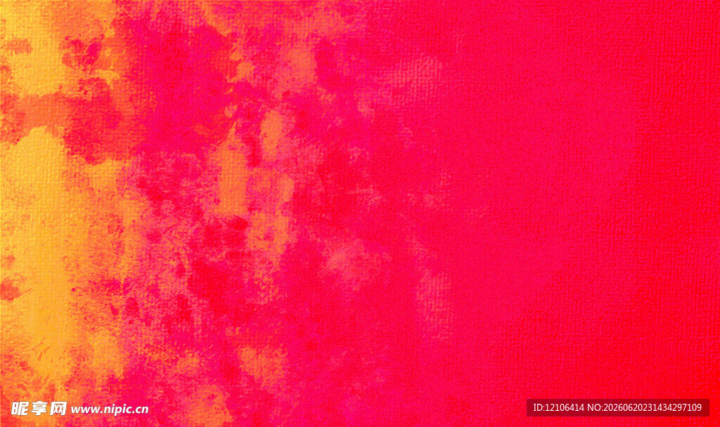 渐变红黄色抽象背景纹理