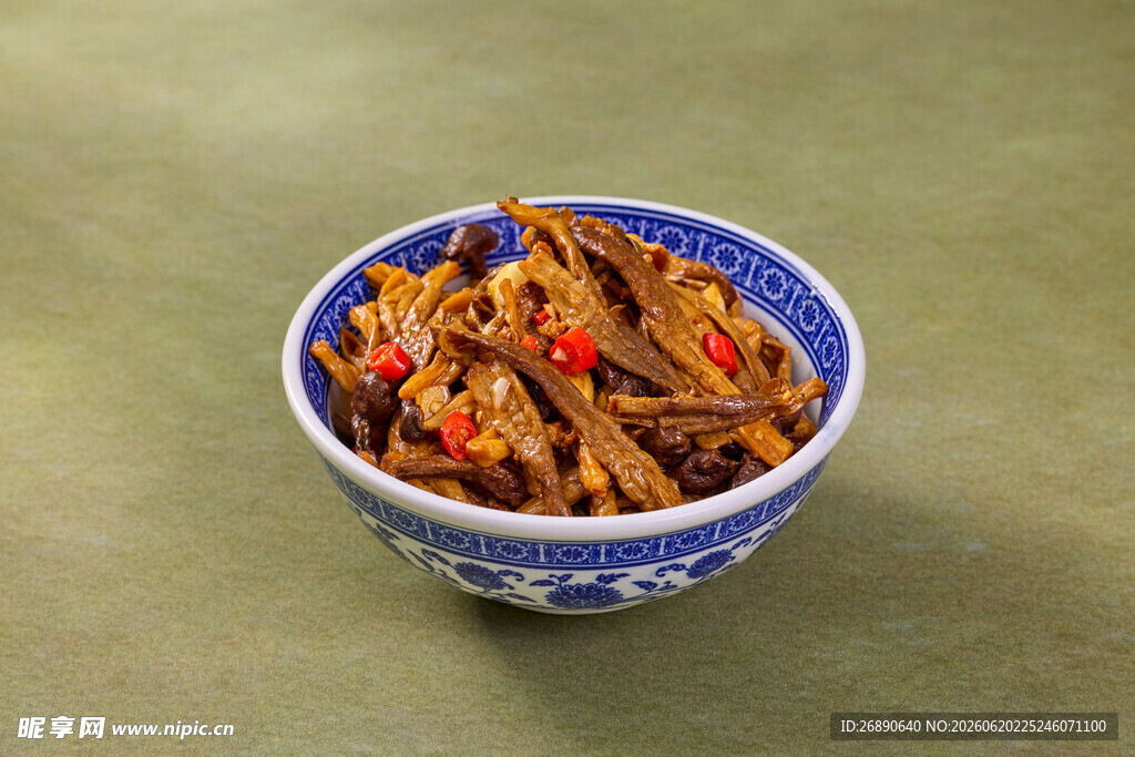 爆炒菌菇 小炒鹿茸菇
