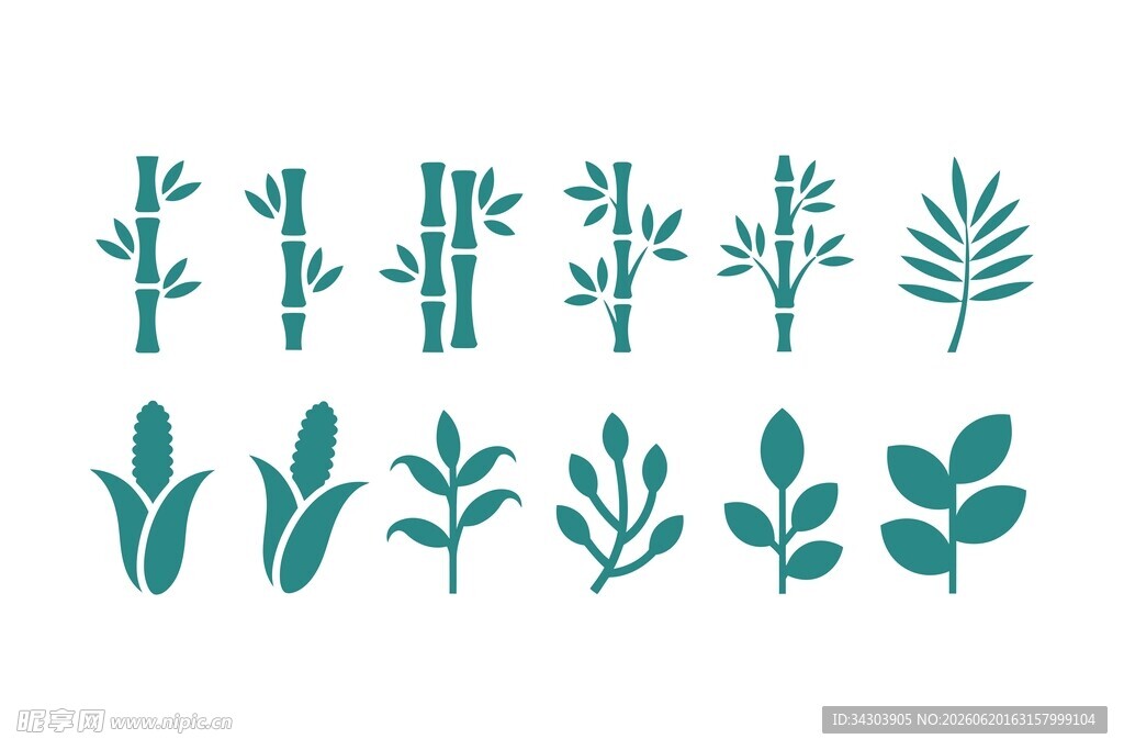 绿植图标合集
