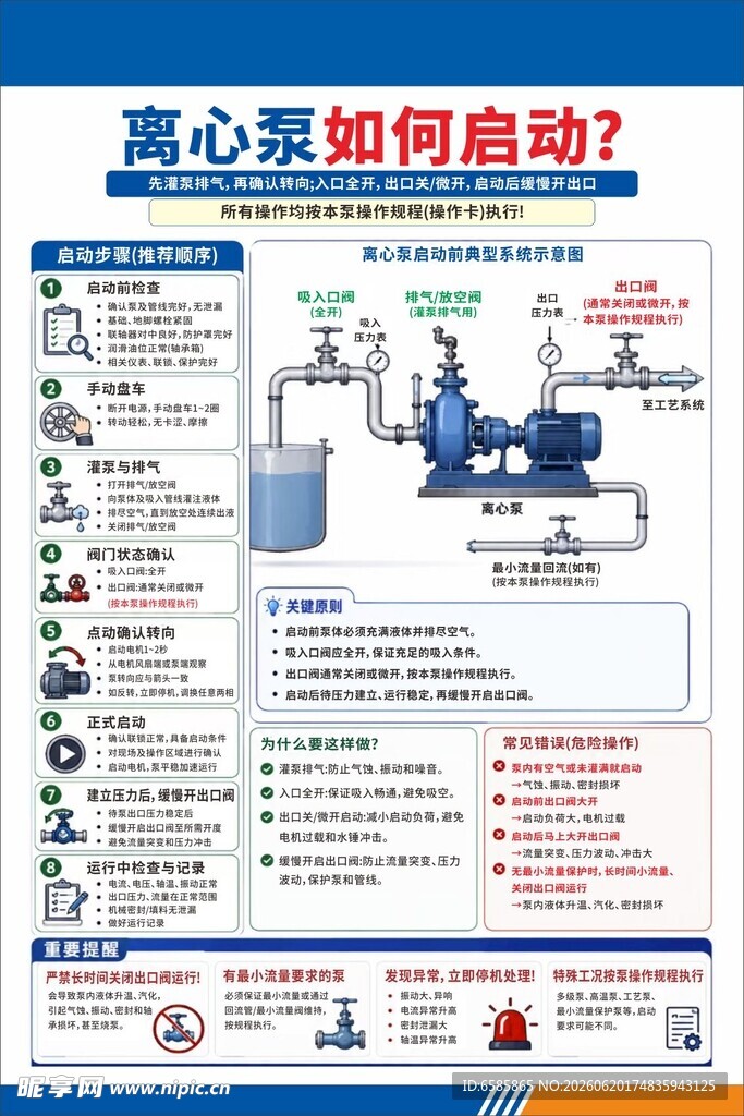 离心泵如何启动介绍