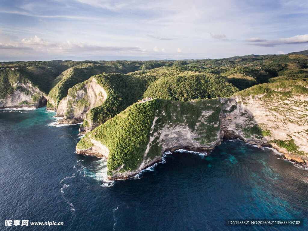 壮丽海岛海岸风光美景