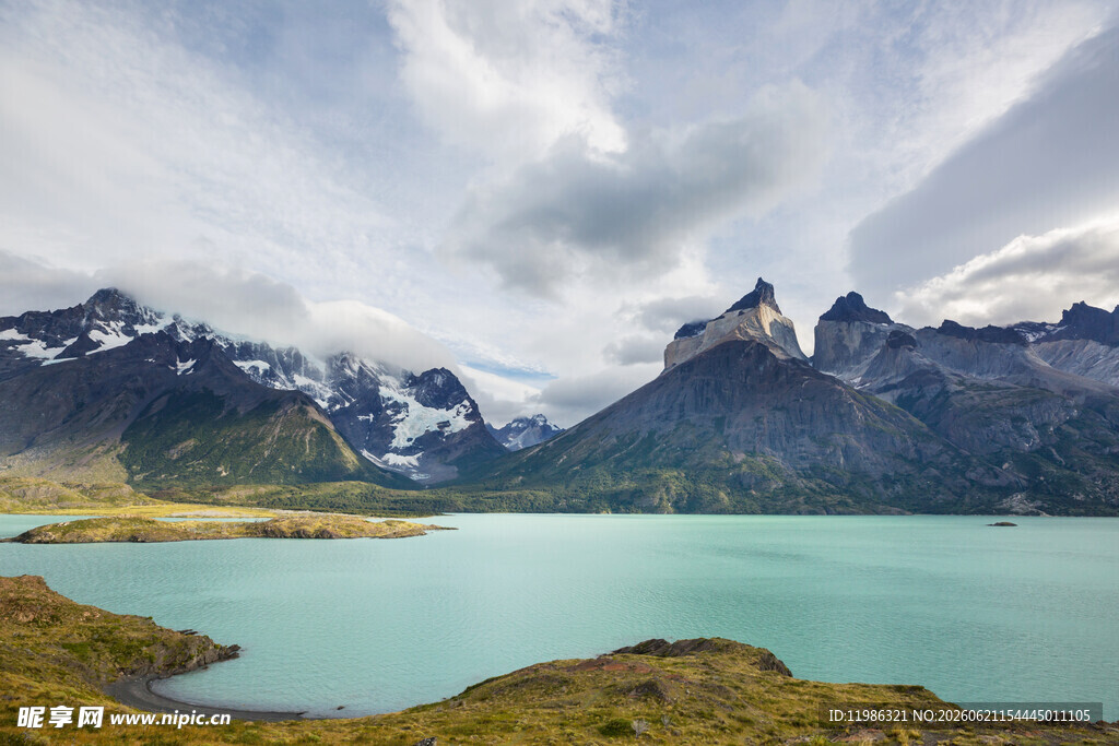 壮丽湖山美景