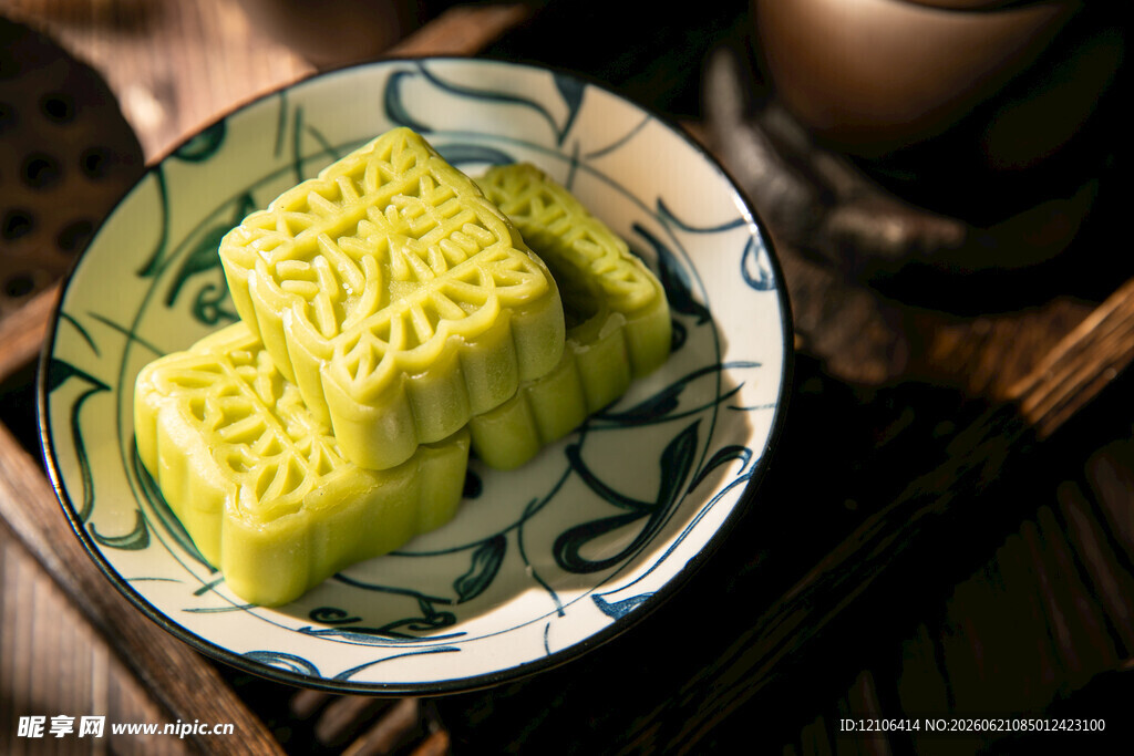 传统美味绿豆糕