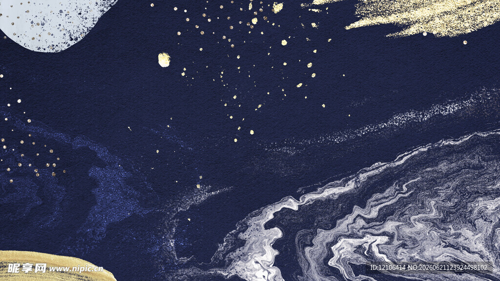 梦幻宇宙星空景象