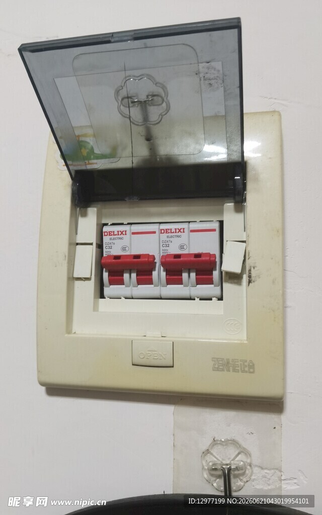 电表箱空气开关电闸