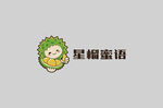 榴莲logo 榴莲标志设计