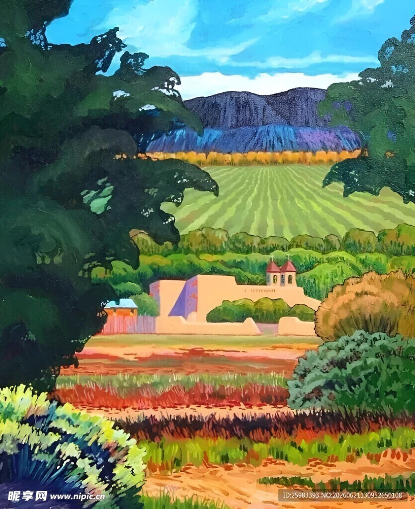 风景油画