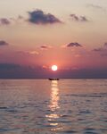 海上日落美景