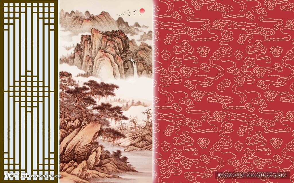 中式传统图案素材集合