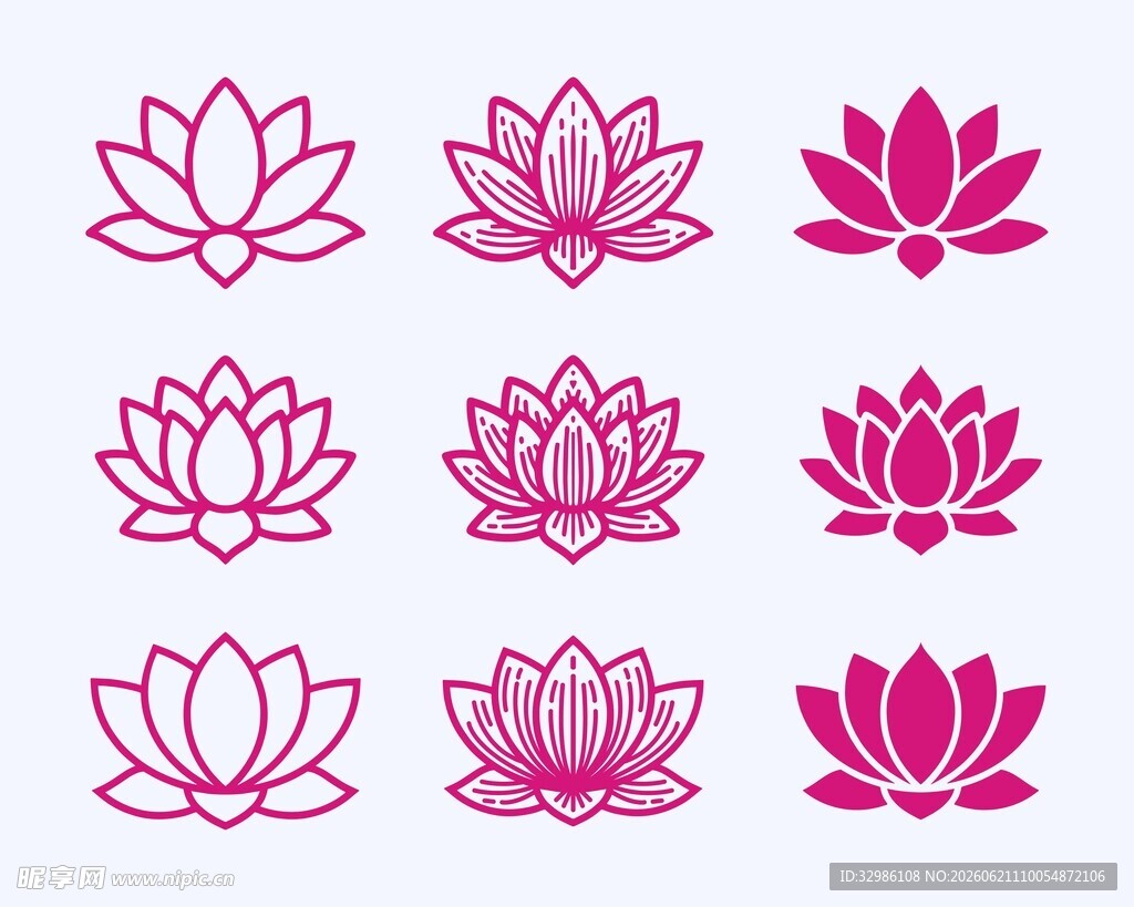 粉色莲花图标