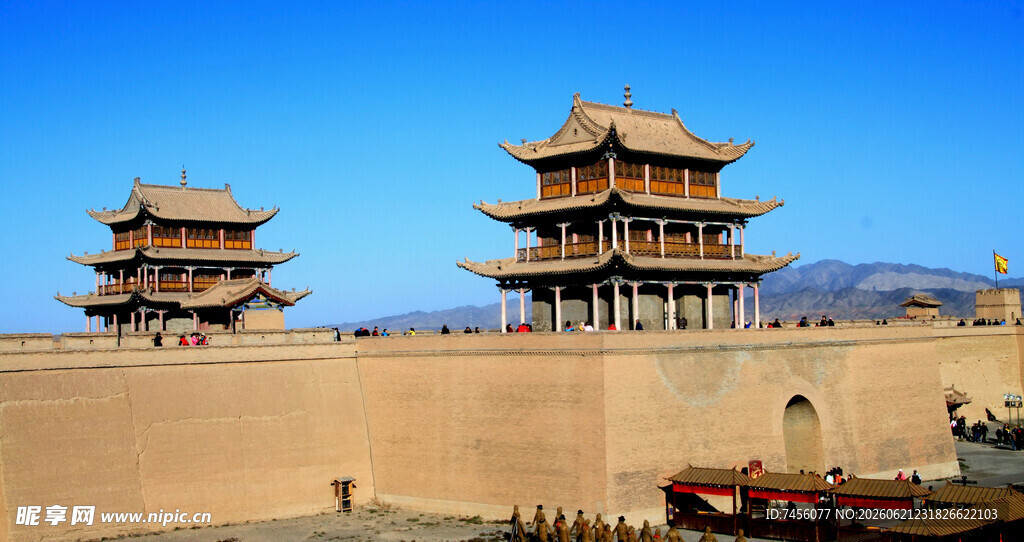 嘉峪关古建筑景观