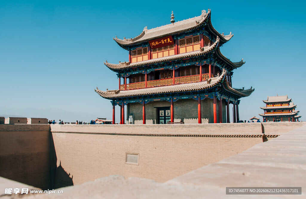 嘉峪关古建筑景观
