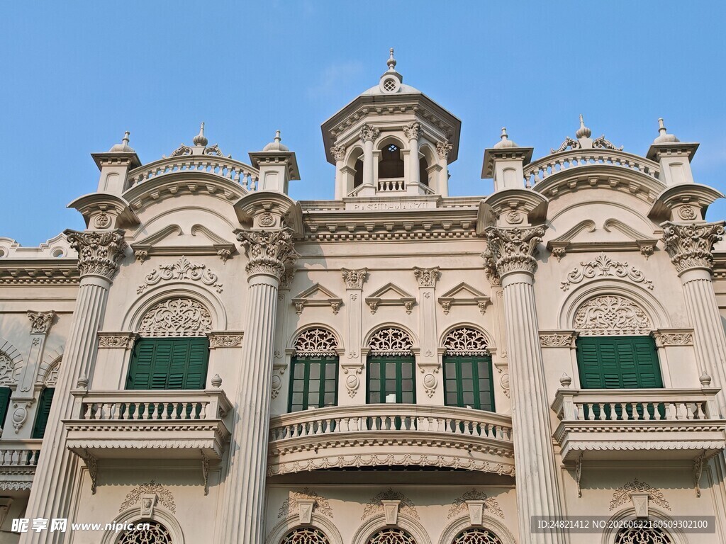 欧式古典风格建筑外观