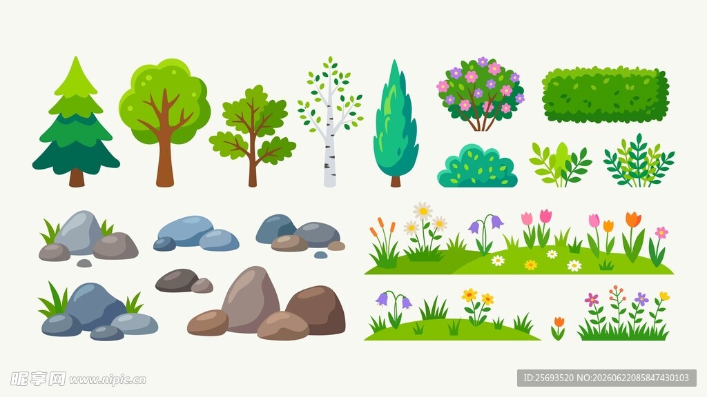 园林植物素材