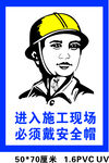进入施工现场必须戴安全帽
