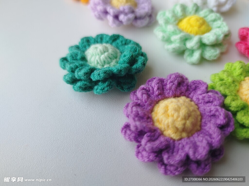 钩针花