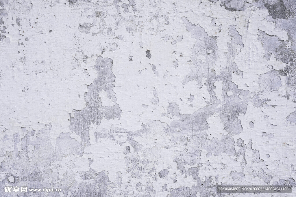 灰白斑驳墙面纹理背景