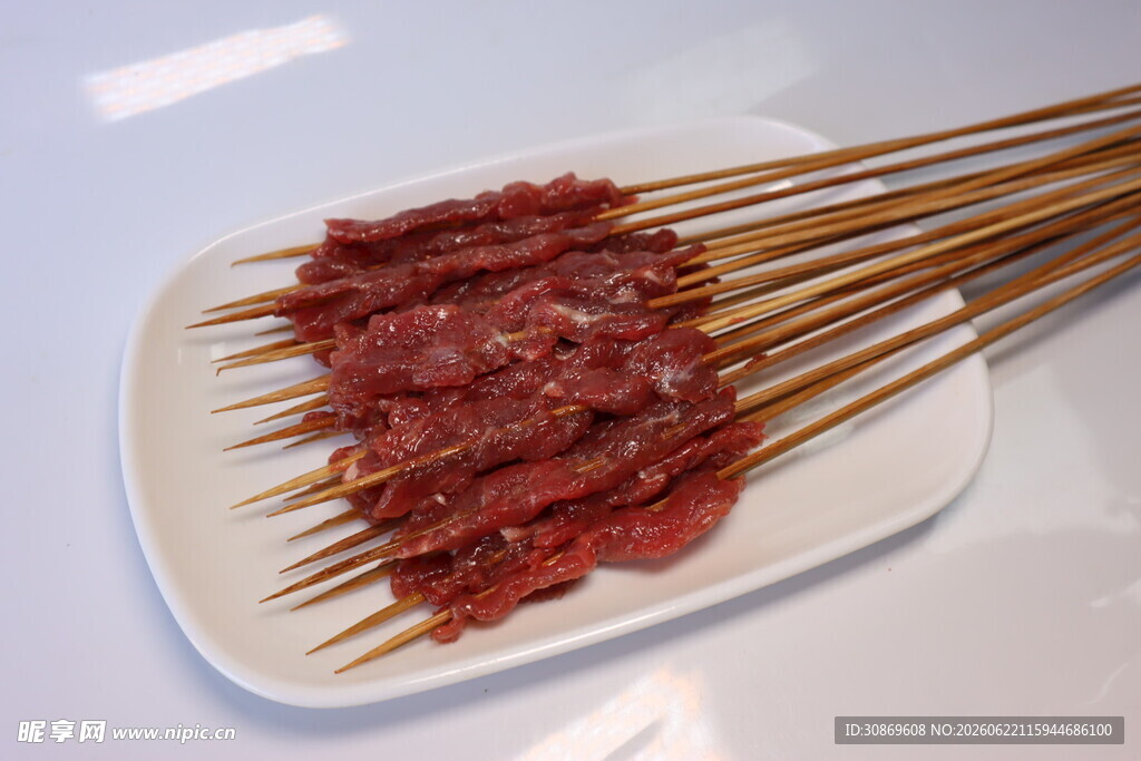 嫩汁牛肉串