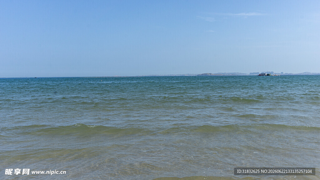 广阔海景 碧波荡漾