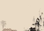 水墨山水意境图