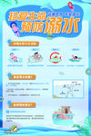 趣味游泳课招生海报