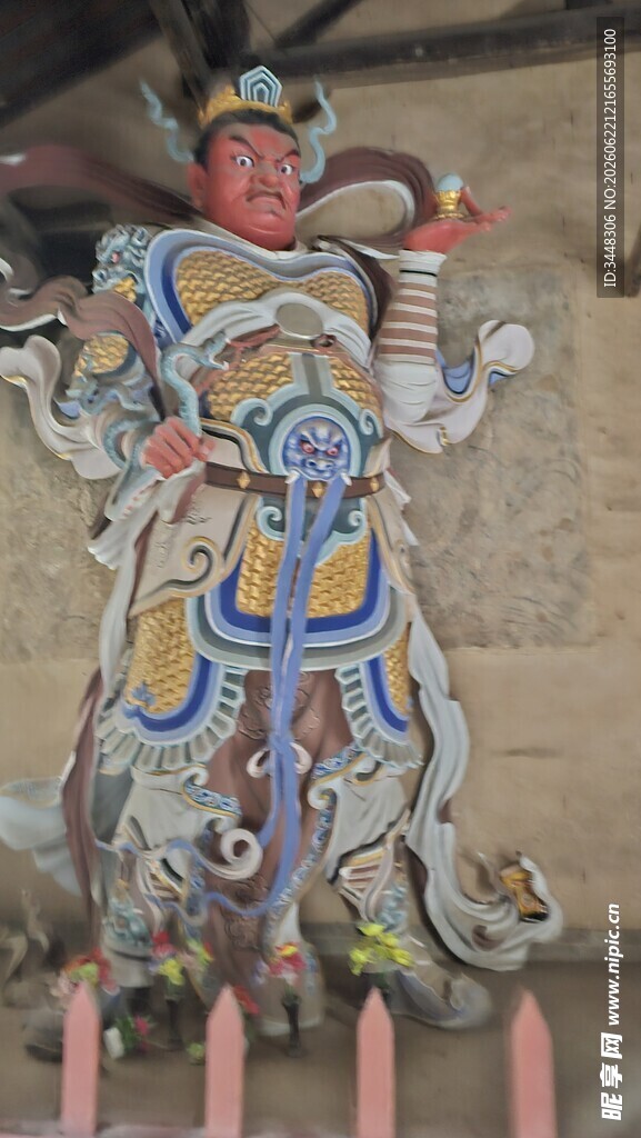 山西龙门寺雕像