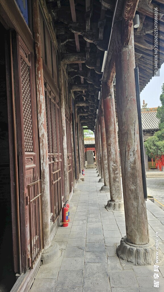 山西郭峪古城汤帝庙