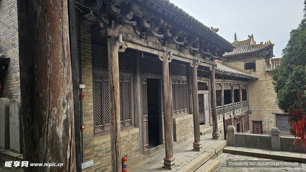 山西郭峪古城汤帝庙