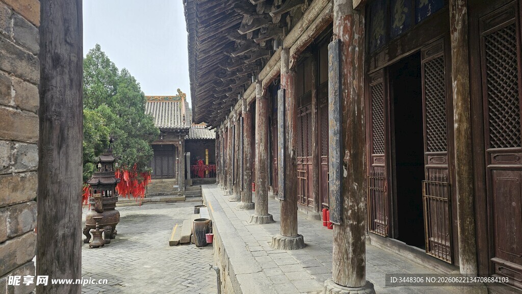 山西郭峪古城汤帝庙