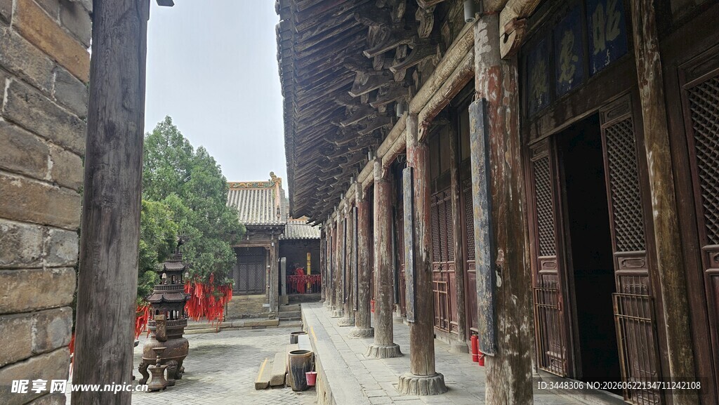 山西郭峪古城汤帝庙
