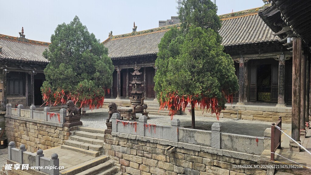 山西郭峪古城汤帝庙