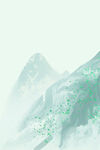 水墨青山间的诗意景致