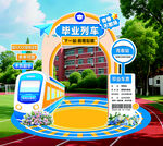 毕业拍照打卡美陈