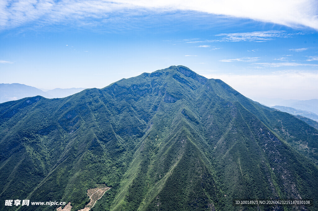 瞿塘峡 巍峨青山 壮丽自然景观