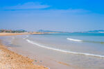 美丽海滨沙滩海景风光