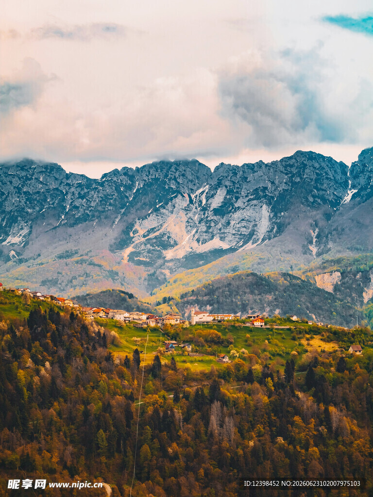 壮丽山景