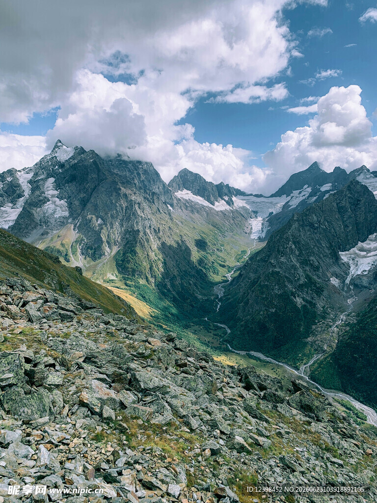 高山美景